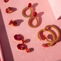 Caroline Svedbom - Örhängen Classic Rope Guld Mulberry