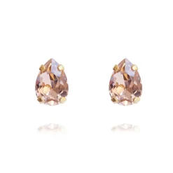 Caroline Svedbom - Örhängen Petite Drop Stud Guld Vintage Rose