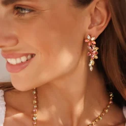 Caroline Svedbom - Örhängen Melina Marigold Combo