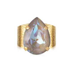 Caroline Svedbom - Ring Classic Drop Guld Serene Delite