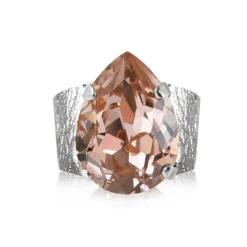 Caroline Svedbom - Ring Classic Drop Rhodium Vintage Rose
