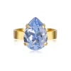 Caroline Svedbom - Ring Mini Drop Guld Light Sapphire