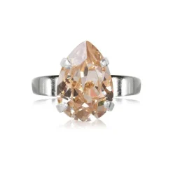 Caroline Svedbom - Ring Mini Drop Rhodium Silk