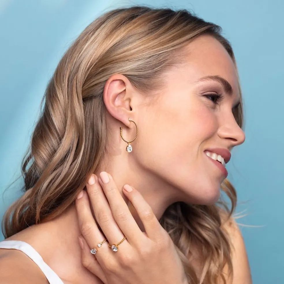 Caroline Svedbom - Ring Nani Guld Crystal