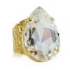 Caroline Svedbom - Ring Perfect Drop Guld Crystal