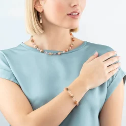 Coeur De Lion - Armband Geocube Iconic Apricot Crush