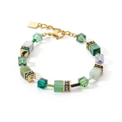 Coeur De Lion - Armband Geocube Precious Grön