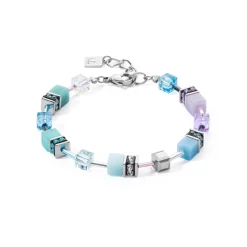 Coeur De Lion - Armband Geocube Iconic Aqua