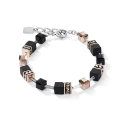 Coeur De Lion - Armband Geocube Iconic Svart
