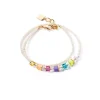 Coeur De Lion - Armband Joyful Colours Rainbow Guld