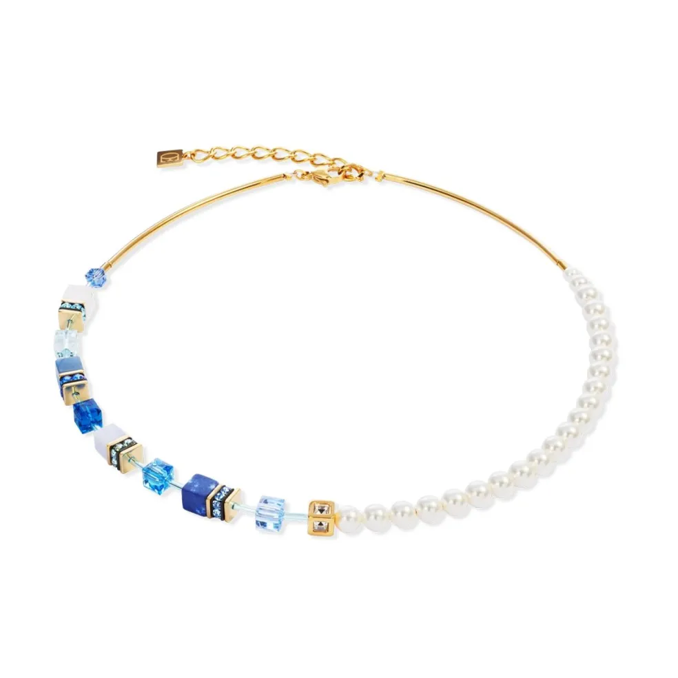 Coeur De Lion - Halsband Fusion Pearl Blå