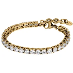 Dyrberg/Kern - Armband Cobra Guld Klar