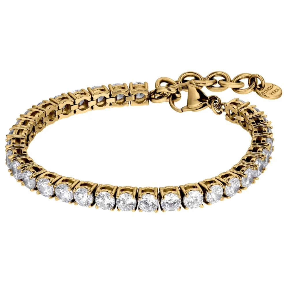 Dyrberg/Kern - Armband Cobra Guld Klar