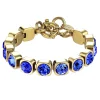 Dyrberg/Kern - Armband Conian Guld Sapphire