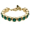 Dyrberg/Kern - Armband Conian Guld Emerald