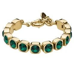 Dyrberg/Kern - Armband Conian Guld Emerald