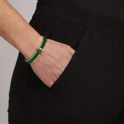 Dyrberg/Kern - Armband Pennika Guld Emerald