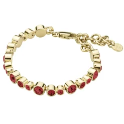 Dyrberg/Kern - Armband Teresia Guld Röd