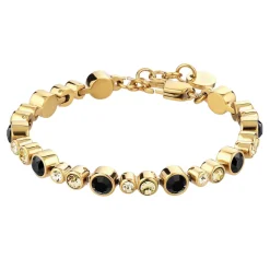 Dyrberg/Kern - Armband Teresia Guld Svart Mix