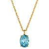 Dyrberg/Kern - Halsband Barga Guld Aqua