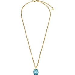 Dyrberg/Kern - Halsband Barga Guld Aqua