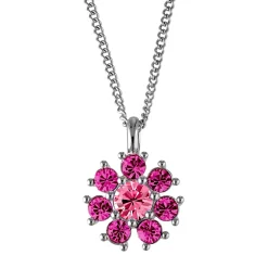 Dyrberg/Kern - Halsband Delise Silver Pink