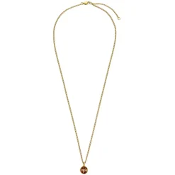 Dyrberg/Kern - Halsband Ette Guld Brun
