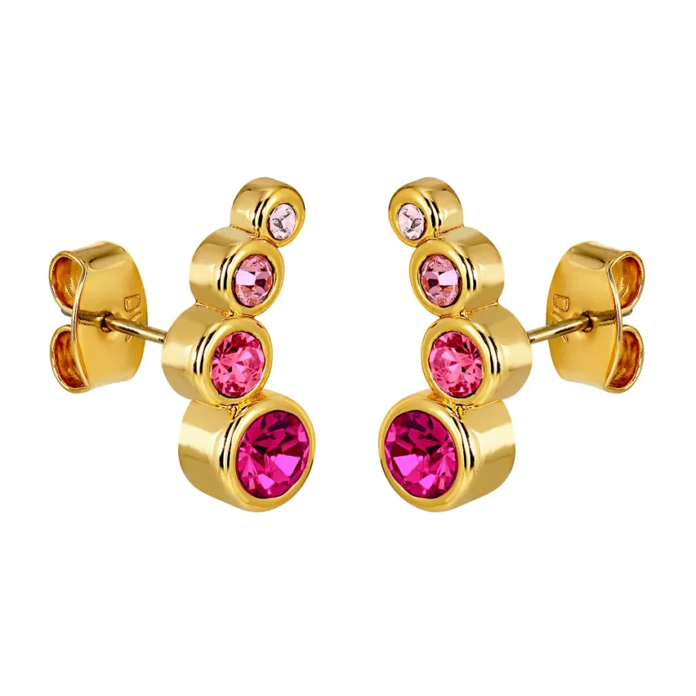 Dyrberg/Kern - Örhängen Agnes Guld Rose