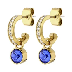 Dyrberg/Kern - Örhängen Dessa Guld Sapphire