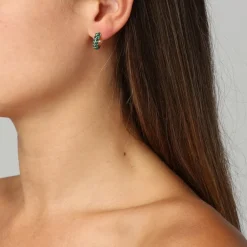 Dyrberg/Kern - Örhängen Heidi Guld Grön