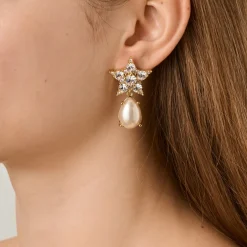 Dyrberg/Kern - Örhängen Hydra Guld Klar