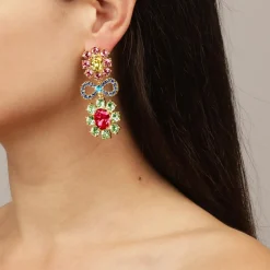 Dyrberg/Kern - Örhängen Lillian Guld Pastel Multi