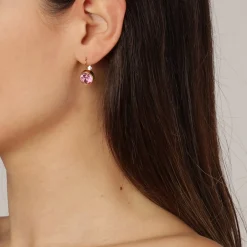 Dyrberg/Kern - Örhängen Louise Guld Ljusrosa