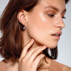 Dyrberg/Kern - Örhängen Louise Guld Lavendel