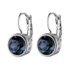 Dyrberg/Kern - Örhängen Louise Silver Royalblå