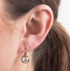 Dyrberg/Kern - Örhängen Louise Guld Klar