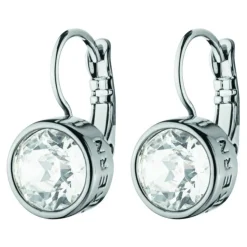 Dyrberg/Kern - Örhängen Louise Silver Klar