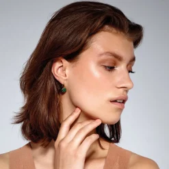 Dyrberg/Kern - Örhängen Louise Guld Emerald