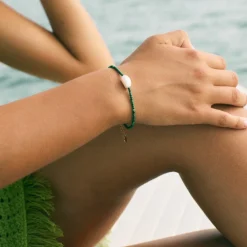 Edblad - Armband Beach Grön