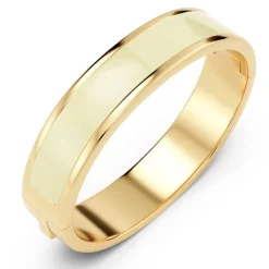 Edblad - Armband Frame Enamel Vit