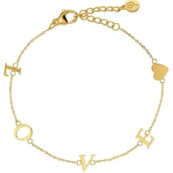 Edblad - Armband Love Note Guld