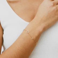 Edblad - Armband Love Note Guld