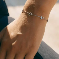 Edblad - Armband Love Note Stål