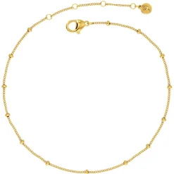 Edblad - Fotlänk Beaded Chain Guld