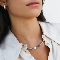 Edblad - Halsband Curb Chain Stål