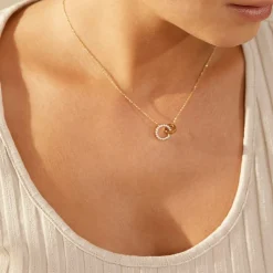 Edblad - Halsband Eternal Orbit Guld