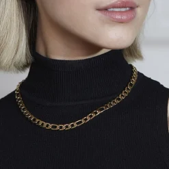 Edblad - Halsband Figaro Big Guld