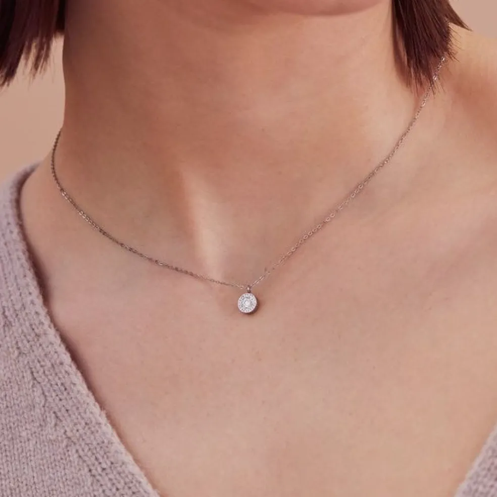 Edblad - Halsband Thassos Mini Kort Stål