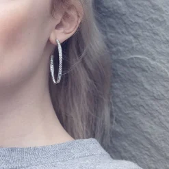 Edblad - Örhängen Andorra Large Stål