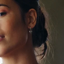 Edblad - Örhängen Barley Hoops Stål